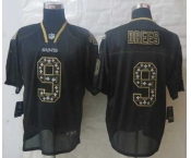 nike nfl jerseys new orleans saints #9 brees black[Elite united sideline]