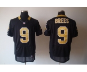 nike nfl jerseys new orleans saints #9 brees black[elite]