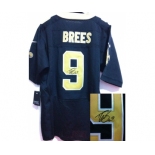 nike nfl jerseys new orleans saints #9 brees blue[Elite signature]