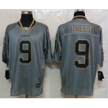 nike nfl jerseys new orleans saints #9 brees grey[Elite lights out]