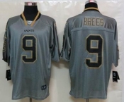 nike nfl jerseys new orleans saints #9 brees grey[Elite lights out]