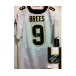 nike nfl jerseys new orleans saints #9 brees white[Elite signature]