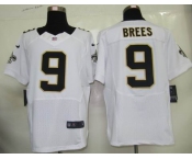 nike nfl jerseys new orleans saints #9 brees white[elite]