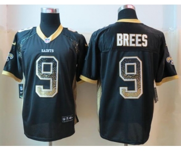 nike nfl jerseys new orleans saints #9 drew brees black[Elite drift fashion]