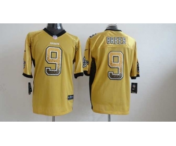 nike nfl jerseys new orleans saints #9 drew brees gold[Elite drift fashion]