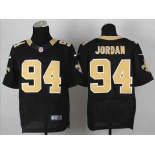 nike nfl jerseys new orleans saints #94 jordan black[Elite]