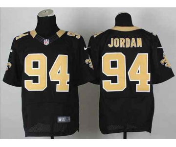 nike nfl jerseys new orleans saints #94 jordan black[Elite]