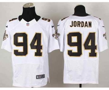 nike nfl jerseys new orleans saints #94 jordan white[Elite]