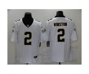 Men's New Orleans Saints #2 Jameis Winston Black Football Draft Limited Jersey