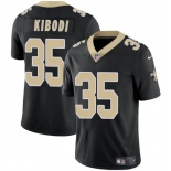 Men's New Orleans Saints #35 Jacob Kibodi Black Vapor Limited Stitched Football Jersey