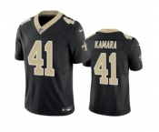 Men's New Orleans Saints #41 Alvin Kamara Black 2023 F.U.S.E. Vapor Untouchable Limited Stitched Jersey