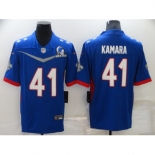 Men's New Orleans Saints #41 Alvin Kamara Nike Royal 2022 NFC Pro Bowl Limited Player Jersey