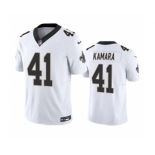 Men's New Orleans Saints #41 Alvin Kamara White 2023 F.U.S.E. Vapor Untouchable Limited Stitched Jersey