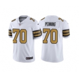 Men's New Orleans Saints #70 Trevor Penning White Color Rush Limited Stitched Jersey