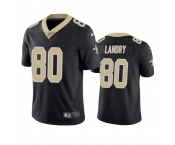 Men's New Orleans Saints #80 Jarvis Landry Black Vapor Limited Stitched Jersey