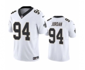 Men's New Orleans Saints #94 Cameron Jordan White 2023 F.U.S.E. Vapor Untouchable Limited Stitched Jersey