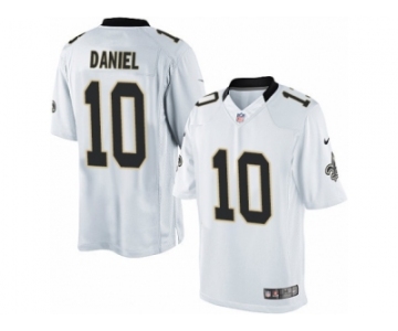 Men's Nike New Orleans Saints #10 Chase Daniel Limited White NFL Jersey