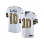 Men's Nike New Orleans Saints #10 Chase Daniel Limited White Rush NFL Jersey