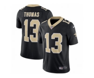 Men's Nike New Orleans Saints #13 Michael Thomas Vapor Untouchable Limited Black Team Color NFL Jersey