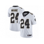 Men's Nike New Orleans Saints #24 Sterling Moore Vapor Untouchable Limited White NFL Jersey