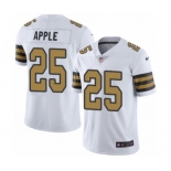 Men's Nike New Orleans Saints #25 Eli Apple Limited White Rush Vapor Untouchable NFL Jersey