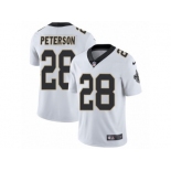 Men's Nike New Orleans Saints #28 Adrian Peterson Vapor Untouchable Limited White NFL Jersey