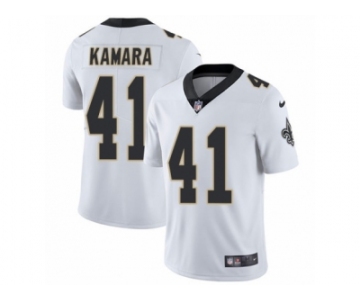 Men's Nike New Orleans Saints #41 Alvin Kamara Limited White NFL Jersey