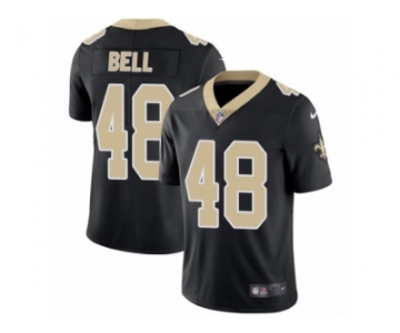 Men's Nike New Orleans Saints #48 Vonn Bell Vapor Untouchable Limited Black Team Color NFL Jersey