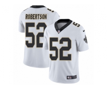 Men's Nike New Orleans Saints #52 Craig Robertson Vapor Untouchable Limited White NFL Jersey