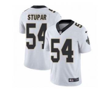 Men's Nike New Orleans Saints #54 Nate Stupar Vapor Untouchable Limited White NFL Jersey