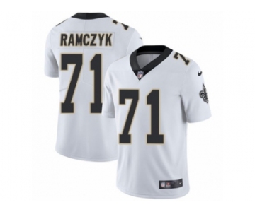 Men's Nike New Orleans Saints #71 Ryan Ramczyk Vapor Untouchable Limited White NFL Jersey