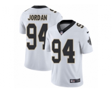 Men's Nike New Orleans Saints #94 Cameron Jordan Vapor Untouchable Limited White NFL Jersey