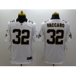 Nike New Orleans Saints #32 Kenny Vaccaro white jerseys(Limited)