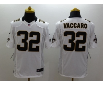 Nike New Orleans Saints #32 Kenny Vaccaro white jerseys(Limited)