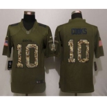 nike nfl jerseys new orleans saints #10 cooks army green[nike Limited Salute To Service]