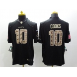 nike nfl jerseys new orleans saints #10 cooks black[salute to service limited]