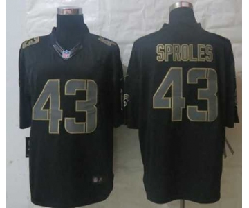 nike nfl jerseys new orleans saints #43 darren sproles black[nike impact limited]