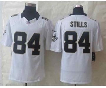 nike nfl jerseys new orleans saints #84 stills white[nike Limited]