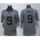 nike nfl jerseys new orleans saints #9 brees gray[nike Limited]