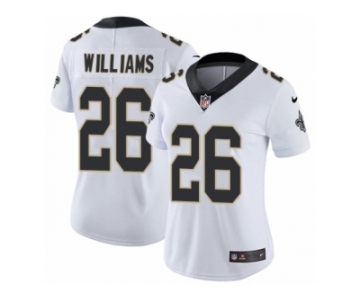 Women Nike New Orleans Saints #26 P. J. Williams White Vapor Untouchable Limited Player NFL Jersey