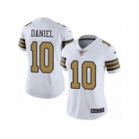 Women's Nike New Orleans Saints #10 Chase Daniel Limited White Rush NFL Jersey