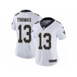 Women's Nike New Orleans Saints #13 Michael Thomas Vapor Untouchable Limited White NFL Jersey