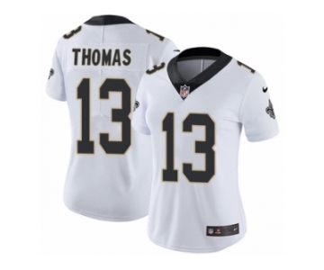 Women's Nike New Orleans Saints #13 Michael Thomas Vapor Untouchable Limited White NFL Jersey