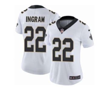 Women's Nike New Orleans Saints #22 Mark Ingram Vapor Untouchable Limited White NFL Jersey