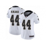 Women's Nike New Orleans Saints #44 Hau'oli Kikaha Vapor Untouchable Limited White NFL Jersey