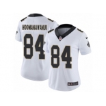 Women's Nike New Orleans Saints #84 Michael Hoomanawanui Vapor Untouchable Limited White NFL Jersey