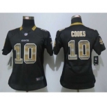 nike women nfl jerseys new orleans saints #10 cooks black[Strobe Limited]