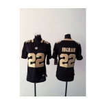 nike women nfl jerseys new orleans saints #22 ingram black[nike][ingram]