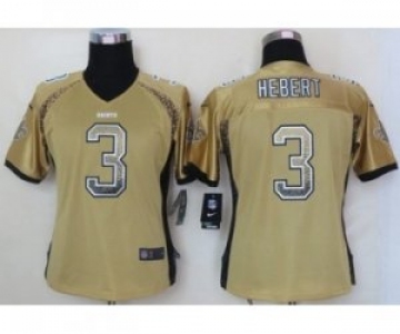 nike women nfl jerseys new orleans saints #3 bobby hebert gold[Elite drift fashion]