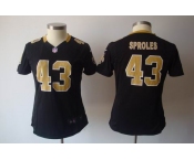 nike women nfl jerseys new orleans saints #43 sproles black[nike]